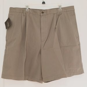 NWT Cambridge Classic Khaki Shorts 100% Cotton NWT